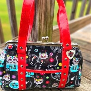 HOLD FAST CUSTOM MADE ONE IF A KIND PURSE 🐈‍⬛️